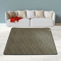 한일의료기 헤링본 챠콜 거실용 방수 전기장판 특대형 (270 x 183 x 17mm), 특대형 분리난방 270×183