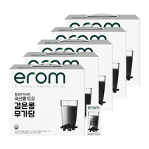 이롬 황성주 박사 국산콩 두유 검은콩 무가당 190mlX20팩X5박스검은콩 서리태 콩물, 단품