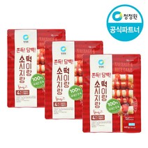 청정원 소시지랑떡이랑440g(100gx4 소스4입)x3개, 단품, 100g