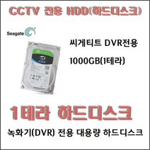 이지피스 400만 4채널 CCTV 녹화기 이지피스 QHDVR-2104L_265(HDD 미포함), DVR용 1000GB(1TB) 하드디스크