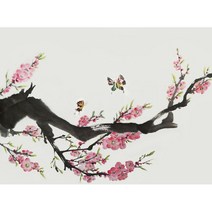보석십자수 사군자 매화 난초 국화 대나무 매란국죽 행복 재물 풍수 수묵화 동양화 큐빅가득그림 집들이 개업선물 새로운 취미생활 구슬 비즈 DIY키트 액자없음 15종, 사군자수묵화십자수11, 30*40cm