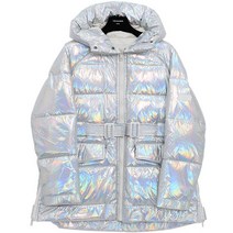 디나피노)이브살로몬 21WFM04276A11W B2397 패딩, Siver:38