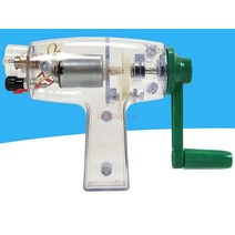 파워 타입 핸드 크랭크 제너레이터 중학교 물리학 전기 회로 실험 장비 교육 장비, 한개옵션0