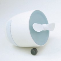 거실 스피커 USB 미니 캠핑 선풍기 특이한 아이디어, 블루