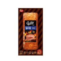 동원 그릴리 델리햄 리얼불맛 450gx2개/보냉팩+아이스팩 포장 냉장 살균제품 햄 주먹밥 무수비 김밥 월남쌈 브런치 샐러드 도시락, 1개