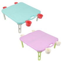 접이식 휴대용 야외 캠핑 피크닉 테이블, 퍼플