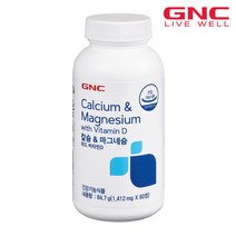 GNC 칼슘 앤 마그네슘 (60정), A AJ
