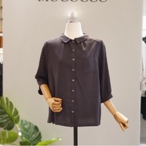 DB_ 모코코 라운드 카라 블라우스 C202PWB402