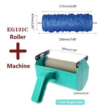 셀프 페인트칠 인테리어 도구 페인트 키트 벽 장식 페인팅 고무 롤러 브러시 세트 패턴, 131 Roller Machine A