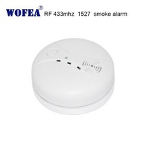 무선 433MHZ 연기 감지기 경보 센서 홈 시스템 화재 보안 보호, 433mhz smoke alarm