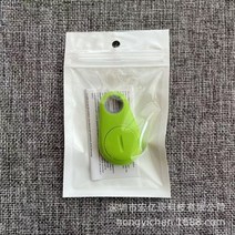 물방울 모양의 스마트 블루투스 분실 방지 장치 알림 iTag 분실 방지 개체 찾기 양방향 추적 로케이터, 물방울 모양의 초록색(진주주머