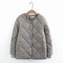 빅사이즈 루즈핏 누빔 패딩 깔깔이 점퍼