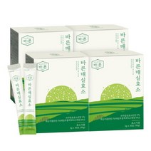바른 매실효소 식물 유래 매실 /프로테아제/아밀라아제, 4박스x30포