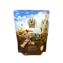 아침식사대용 참귀리 오트밀 귀리우유 다이어트 쉐이크 퀵오트밀 500g, 3봉지