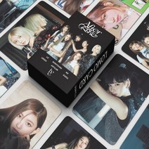 KPOP IVE 일레븐 로모 카드 54 개/세트 포토 앨범 LIZ Kpop 걸스 그룹 Ive 팬 컬렉션 엽서, 1