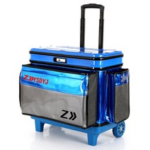 낚시용 캐리어 태클박스 바다 민물 루어 소품 다용도, 두꺼운낚시하이스타일하드커버로얄블루31