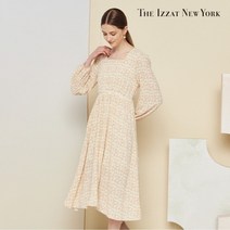 (정품)더아이잗뉴욕 (더아이잗) 레이스 플로럴 스퀘어넥 원피스 IM3P0OP03