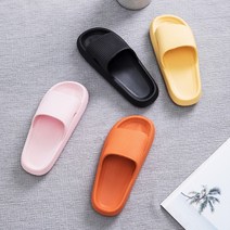 층간소음 실내화 거실실내화 실내 쿠션 슬리퍼 조리원 임산부 사무실 발망치, 분홍/230