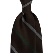 이태리 꼬모실크 스포데라토 레지멘탈 브라운화이트그린