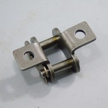 호환 기계 부품 공구 케이블 체인 08B-110A-112A-1 양면 싱글 홀 컨베이어 전송 조인 롤러 커넥터, 10A-1 Connector, Single Hole