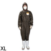 애니세이프 SBW 일회용 방진복 원피스 진회색 XL 1P