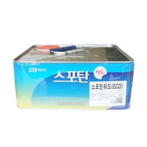 KCC 옥상방수 우레탄페인트 스포탄 하도 4kg 투명, 1개