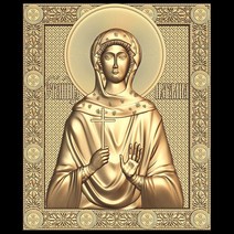 레이저커터 레이저조각기 소형 각인기 CNC 종교 아이콘 Nataliya 3D 모델 STL CNC 라우터 프린터 레이저 조, 한개옵션0