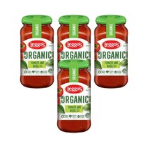 레고스 토마토 바질 파스타 소스 500g Leggos Tomato Basil Pasta Sauce, 4팩, 4개