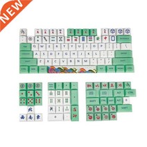 백라이트키캡 PBT 마작 키캡 체리 프로필 127 키 Dye-Sub 키캡 ​​f keycap, 기본옵션