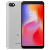 Xiaomi Redmi 6A 3GB 32GB goog e p ay 스마트폰 redmi6 redmi 5A 5.45 전체 화면 AI 얼굴 잠금 해제 He io A22 프로세서, 6A 회색 2G 16G, 유로