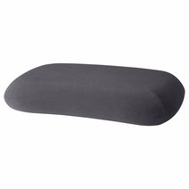 이케아 퇴켄플뤼 인체공학 베개용 커버 그레이 29x43cm 면94% 엘라스타인6%