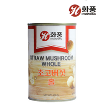 화풍 초고버섯 (홀) 버섯 통조림, 400g, 22개입