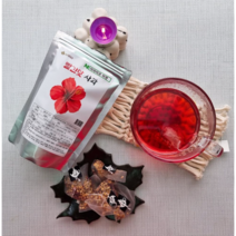 히비스커스 허브티 사과차 빨간맛사과 20티백