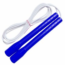 제이에프로프(JFROPE) 스피드 줄넘기 19.7cm 기본형, 남색+흰색, 가로형