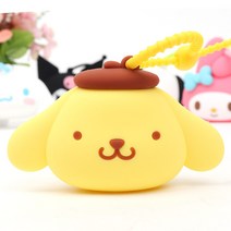 산리오 큐티페이스 가방걸이, 1개, 폼폼푸린