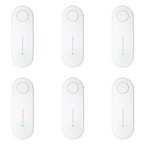 공기청정기 가정용 업소6X Plug In Air Purifier For Home Cleaner Mini Ionizer To Remove Smoke Portable, 01 white