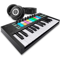 노베이션 런치키 미니 MK3 25키 USB MIDI 키보드 태스캠 TH-07 헤드폰, 키보드 헤드셋