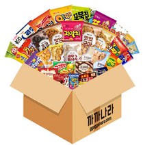 까까나라 과자 간식 럭키박스 인기라면 20p 선물세트, 1box, 럭키박스(33p)