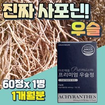 온가족 참당귀 보스웰리아 우슬 추출액 쇠무릅 뿌리 사포닌 엑디스테론 플라보노이드 우슬 해조칼슘 식약처인증 기능성 부모님 할아버지 할머니 프리미엄 선물 접골초 대절채 뿌리 약재 선물