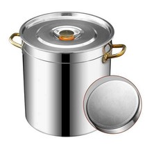 대용량 곰솥 스텐 들통 대형 국통 인덕션 가스 육수통, 상세이페이지 참고, 30배럴 30x32 20L 접착방지형-인덕션