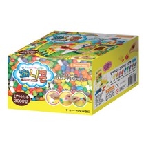도너랜드 퍼니콘 3000알 옥수수콘 매직콘 수수깡 친환경 플레이콘 공예 DIY 만들기재료 단체수업용