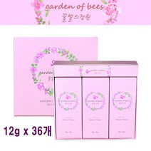 꿀벌의정원 지리산 아카시아꿀 짜먹는 아카시아꽃꿀 토종꿀 천연 벌꿀 스틱 선물 국내산, 36스틱, 12g