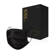 프로월드컵 PWX 덴탈마스크 대형, 1개, 블랙, 200개