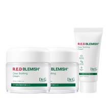 닥터지 레드 블레미쉬 클리어 수딩 크림 70ml단지형 x 2개 1000405, 수딩크림 70ml (튜브형) x 2개