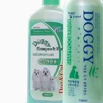 말티즈 스피츠 비숑 화이트헤어전용 샴푸린스 400ml 목욕용품 겸용 목욕