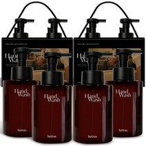 헤트라스 산양유 퍼퓸 버블 핸드워시 런던머스크 4p, 515ml, 4개