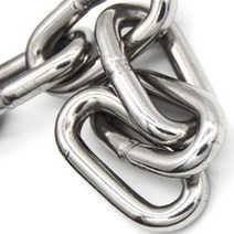 스테인리스체인 통행금지연결고리 자물쇠걸이 울타리사슬 5mm(1M금액-이어서재단)