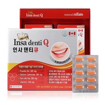 뼈 치아건강 도움 인사덴티큐 잇몸 치아 영양 제품 4개월분 인사덴티큐 120정, 인사덴티큐 1박스 (4개월분)
