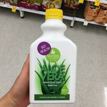Aloe Vera of Australia Plain Natural Juice 알로에베라 호주 네츄럴 주스 1Lx2팩, 1개, 1L