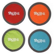 PGA Tour Tee-UP 골프 연습 디스크 타겟 멀티 컬러 지름 12.7cm(5인치) 4팩 658394